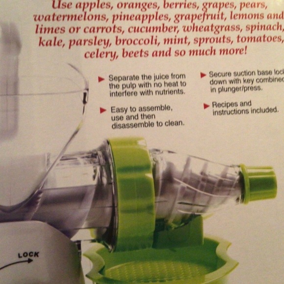 Norpro Organic Living Manual Juicer - Picture 5 of 6